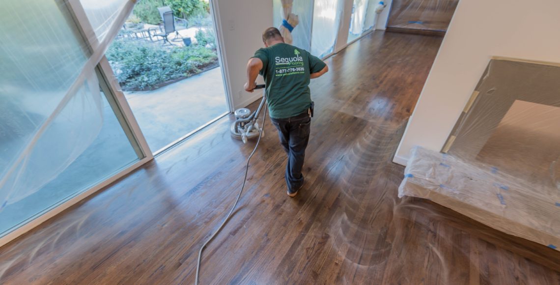 Beverly-Hills-cupped-wood-floors-refinishing-staining